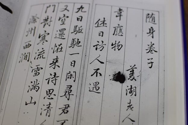 巻菱湖の書