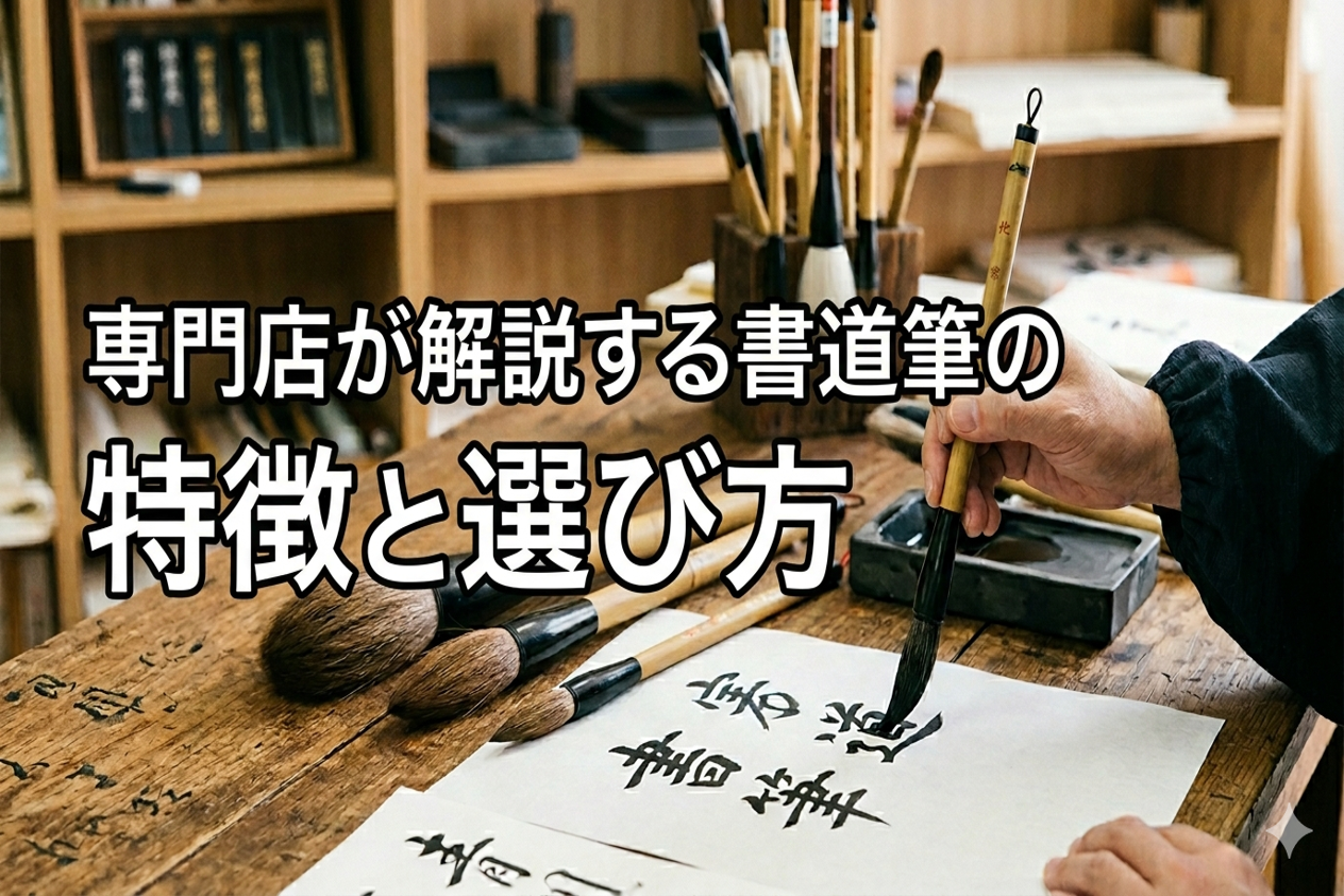 書道筆の特徴