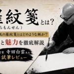 羅紋箋（らもんせん）とは？特徴や魅力、選び方