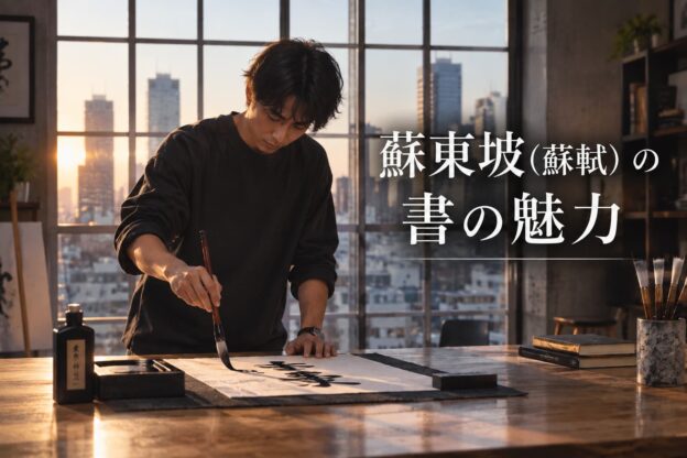 蘇東坡（蘇軾） の書の魅力